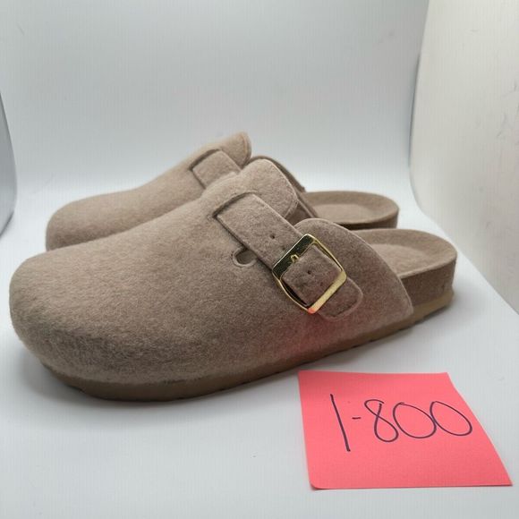 CUSHIONAIRE Womens Clog 8 SAND - Picture 3 of 7